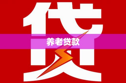 七星养老贷款