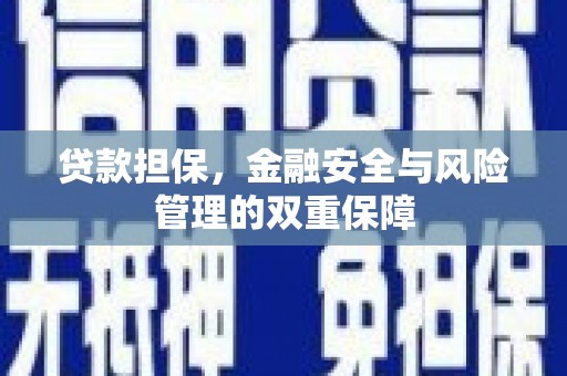 七星贷款担保，金融安全与风险管理的双重保障
