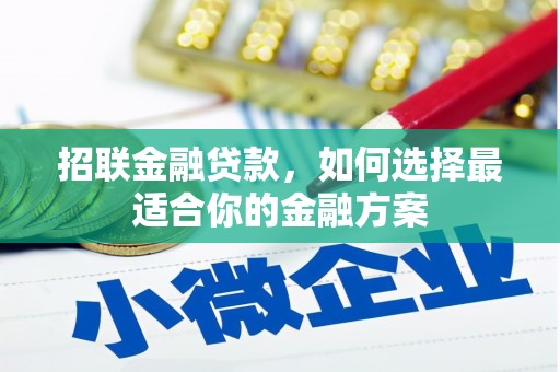 七星招联金融贷款，如何选择最适合你的金融方案