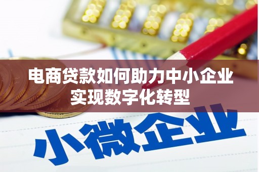 七星电商贷款如何助力中小企业实现数字化转型