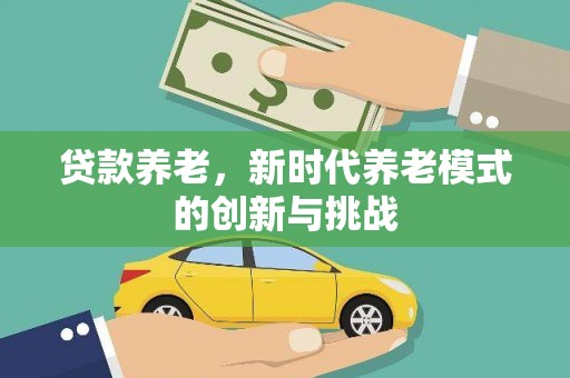 七星贷款养老，新时代养老模式的创新与挑战
