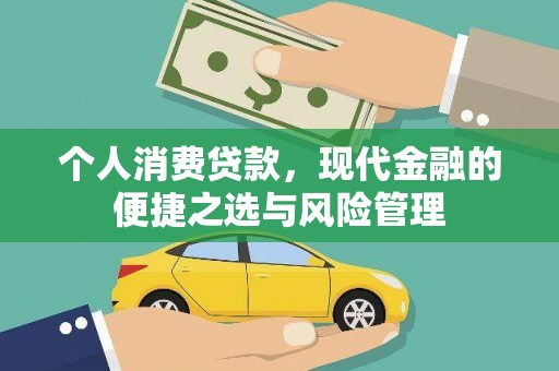 七星个人消费贷款，现代金融的便捷之选与风险管理
