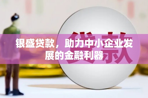 七星银盛贷款，助力中小企业发展的金融利器