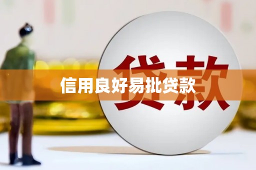 七星信用良好易批贷款
