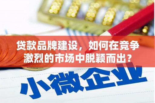 七星贷款品牌建设，如何在竞争激烈的市场中脱颖而出？