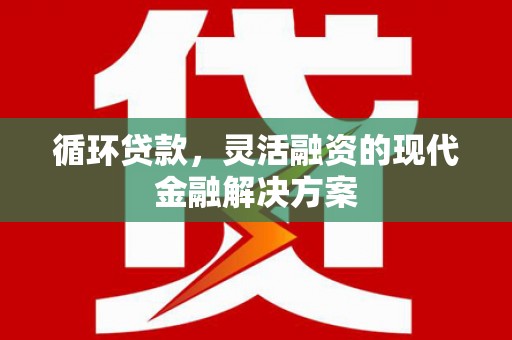 七星循环贷款，灵活融资的现代金融解决方案
