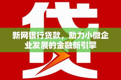 七星新网银行贷款，助力小微企业发展的金融新引擎