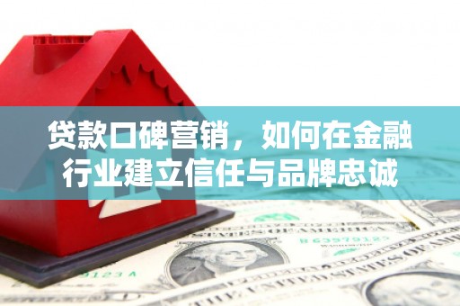 七星贷款口碑营销，如何在金融行业建立信任与品牌忠诚
