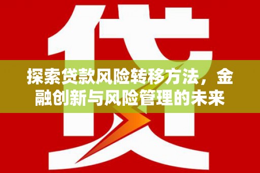 七星探索贷款风险转移方法，金融创新与风险管理的未来