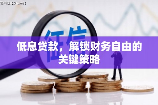 七星低息贷款，解锁财务自由的关键策略