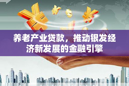 七星养老产业贷款，推动银发经济新发展的金融引擎