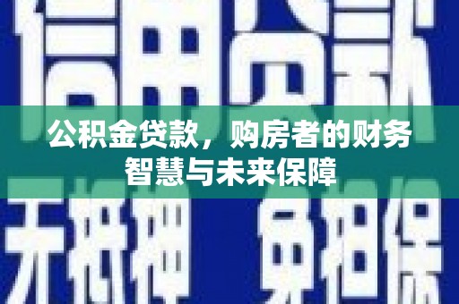 七星公积金贷款，购房者的财务智慧与未来保障