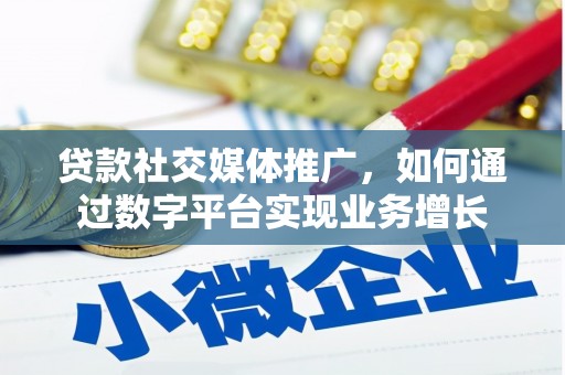 七星贷款社交媒体推广，如何通过数字平台实现业务增长