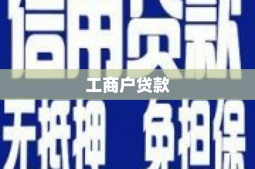 七星工商户贷款