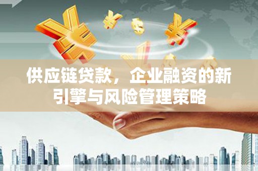 七星供应链贷款，企业融资的新引擎与风险管理策略