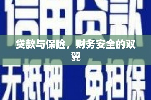 七星贷款与保险，财务安全的双翼